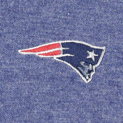 Shop Tommy Bahama Heathered Navy New England Patriots Sport Sun Fade Full-zip Sweatshirt In Heather Navy