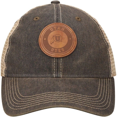 Shop Legacy Athletic Black Utah Utes Target Old Favorite Trucker Snapback Hat