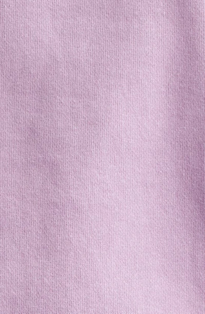 Isabel Marant Étoile Mobyli Logo Cotton Sweatshirt In Lilac/ Purple