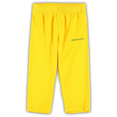 Shop Outerstuff Infant Green/yellow Oregon Ducks Red Zone Jersey & Pants Set