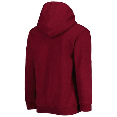 Shop Outerstuff Youth Burgundy/heather Gray Washington Commanders Double Up Pullover Hoodie & Pants Set