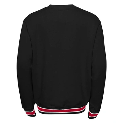 Shop Outerstuff Youth Black New Jersey Devils Classic Blueliner Pullover Sweatshirt