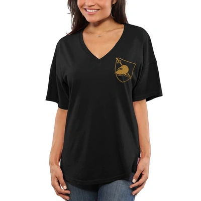 Shop Spirit Jersey Black Army Black Knights  Oversized T-shirt