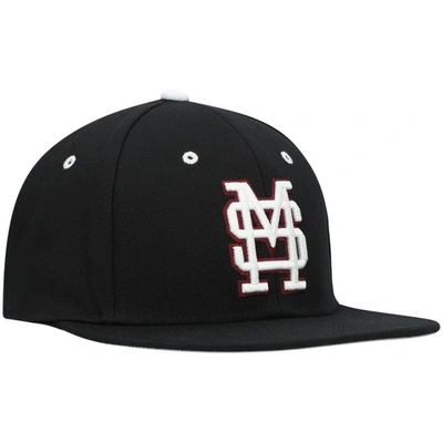 Shop Adidas Originals Adidas Black Mississippi State Bulldogs On-field Baseball Fitted Hat