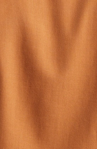 Zegna Cashco Regular Fit Button Down Shirt In Vicuna