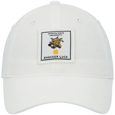 Shop Black Clover White Wichita State Shockers Dream Adjustable Hat