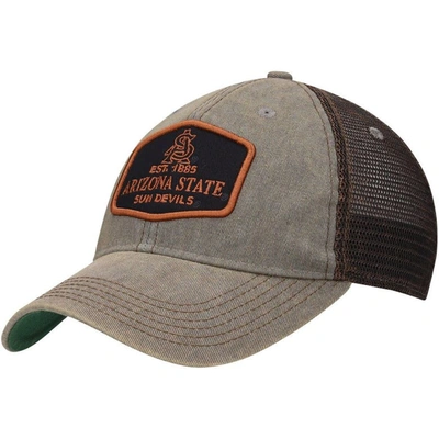 Shop Legacy Athletic Gray Arizona State Sun Devils Legacy Practice Old Favorite Trucker Snapback Hat