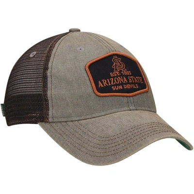 Shop Legacy Athletic Gray Arizona State Sun Devils Legacy Practice Old Favorite Trucker Snapback Hat