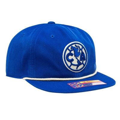 Shop Fan Ink Blue Club America Snow Beach Adjustable Hat