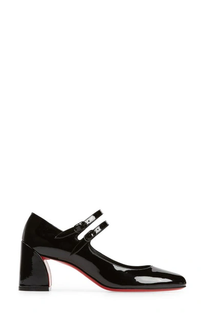 Christian Louboutin 55mm Miss Jane Patent Leather Pumps In Black