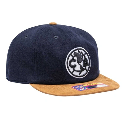 Shop Fan Ink Navy Club America Lafayette Snapback Hat