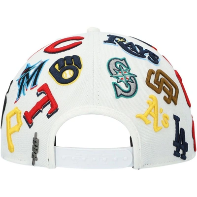 Shop Pro Standard White Mlb Pro League Wool Snapback Hat