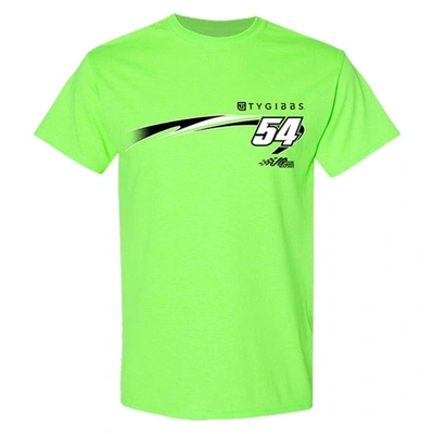 Shop Joe Gibbs Racing Team Collection Neon Green Ty Gibbs Lifestyle T-shirt