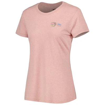 Shop Imperial Pink Wgc-dell Technologies Match Play Transfusion Tri-blend T-shirt