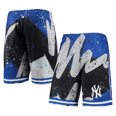 Shop Mitchell & Ness Black New York Yankees Hyper Hoops Shorts
