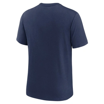 Shop Nike Navy Milwaukee Brewers City Connect Tri-blend T-shirt