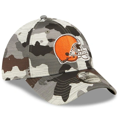Shop New Era Camo Cleveland Browns 2022 Nfl Training Camp Official 39thirty Flex Hat