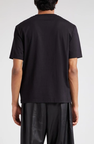 Palm Angels Black Cotton T-shirt