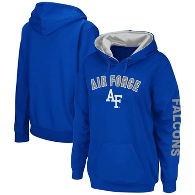 Shop Colosseum Royal Air Force Falcons Loud And Proud Pullover Hoodie