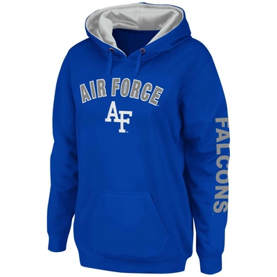 Shop Colosseum Royal Air Force Falcons Loud And Proud Pullover Hoodie