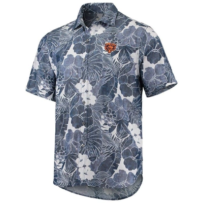 Shop Tommy Bahama Navy Chicago Bears Coconut Point Playa Floral Islandzone Button-up Shirt