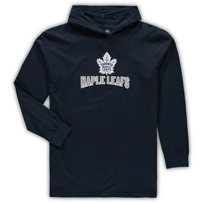 Shop Concepts Sport Navy Toronto Maple Leafs Big & Tall Pullover Hoodie & Joggers Sleep Set