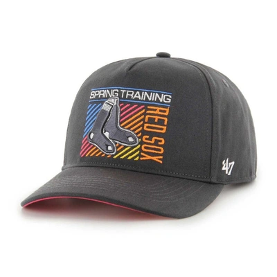 Shop 47 '  Charcoal Boston Red Sox 2023 Spring Training Reflex Hitch Snapback Hat