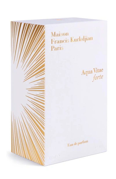 Shop Maison Francis Kurkdjian Aqua Vitae Forte Eau De Parfum, 2.4 oz
