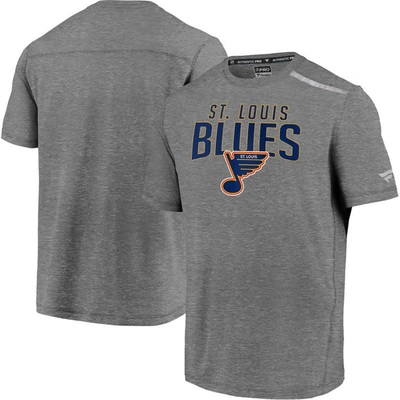Shop Fanatics Branded Heathered Gray St. Louis Blues Special Edition Refresh T-shirt In Heather Gray