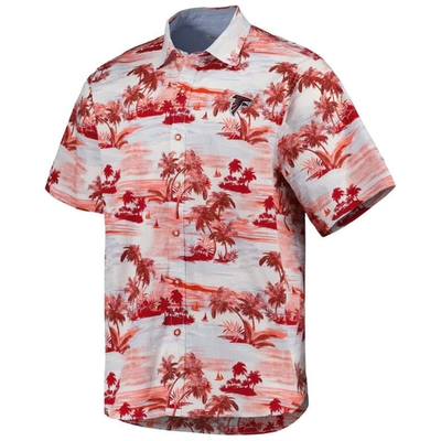 Shop Tommy Bahama Red Atlanta Falcons Sport Tropical Horizons Button-up Shirt