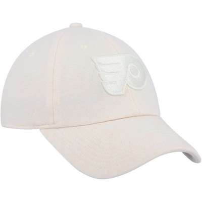 Shop Adidas Originals Adidas  Cream Philadelphia Flyers Zero Dye Slouch Adjustable Hat