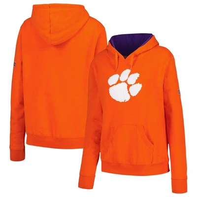 Shop Stadium Athletic Orange Clemson Tigers Big Logo Pullover Hoodie