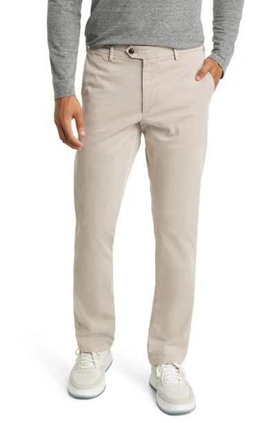 Shop Peter Millar Concorde Stretch Cotton Chino Pants In Khaki