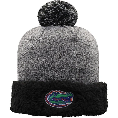 Shop Top Of The World Black Florida Gators Snug Cuffed Knit Hat With Pom