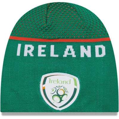 Shop New Era Green Ireland National Team Engineered Skull Knit Beanie
