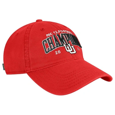 Shop Legacy Athletic Scarlet Utah Utes 2022 Pac-12 Champions  Bold Arch Eza Relaxed Twill Adjustable Hat