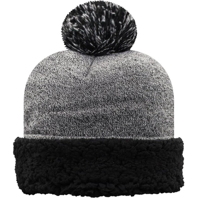 Shop Top Of The World Black Iowa Hawkeyes Snug Cuffed Knit Hat With Pom