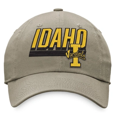 Shop Top Of The World Khaki Idaho Vandals Slice Adjustable Hat