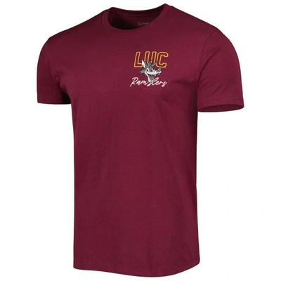 Shop Image One Maroon Loyola Chicago Ramblers Through The Years T-shirt