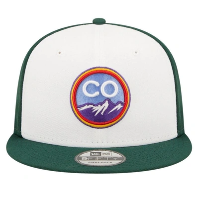 Shop New Era Youth  White Colorado Rockies 2022 City Connect 9fifty Snapback Adjustable Hat