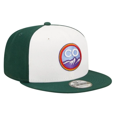 Shop New Era White Colorado Rockies 2022 City Connect 9fifty Snapback Adjustable Hat