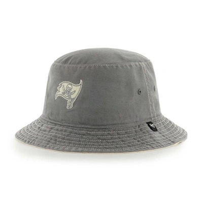 Shop 47 ' Gray Tampa Bay Buccaneers Trailhead Bucket Hat