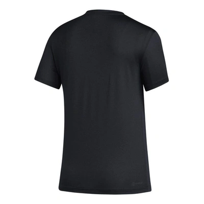 Shop Adidas Originals Adidas Black Seattle Sounders Fc Aeroready Club Icon T-shirt
