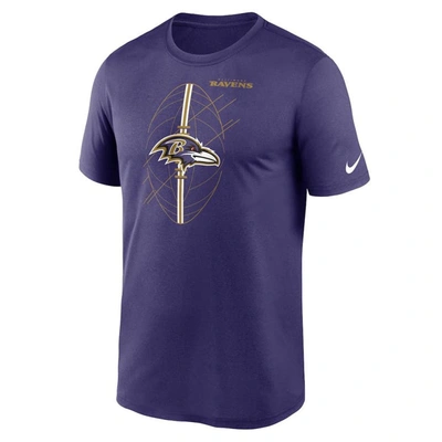 Shop Nike Purple Baltimore Ravens Legend Icon Performance T-shirt