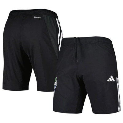 Shop Adidas Originals Adidas Black Seattle Sounders Fc Downtime Shorts