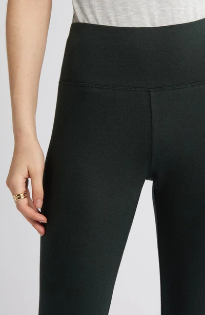 Eileen Fisher High Waist Ankle Leggings In Ivy