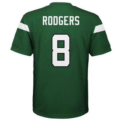 Shop Outerstuff Youth Aaron Rodgers Gotham Green New York Jets Replica Player Jersey