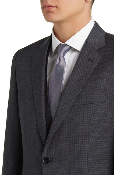 Shop Hugo Boss Boss Huge Wool 3-piece Suit In Medium Grey