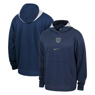 Shop Nike Navy Butler Bulldogs Basketball Spotlight Performance Pullover Hoodie