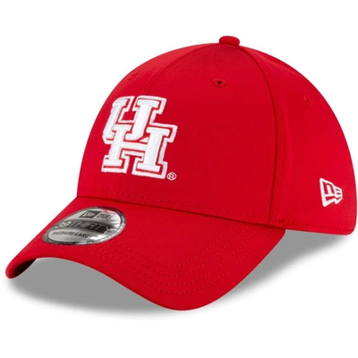 Shop New Era Red Houston Cougars Campus Preferred 39thirty Flex Hat